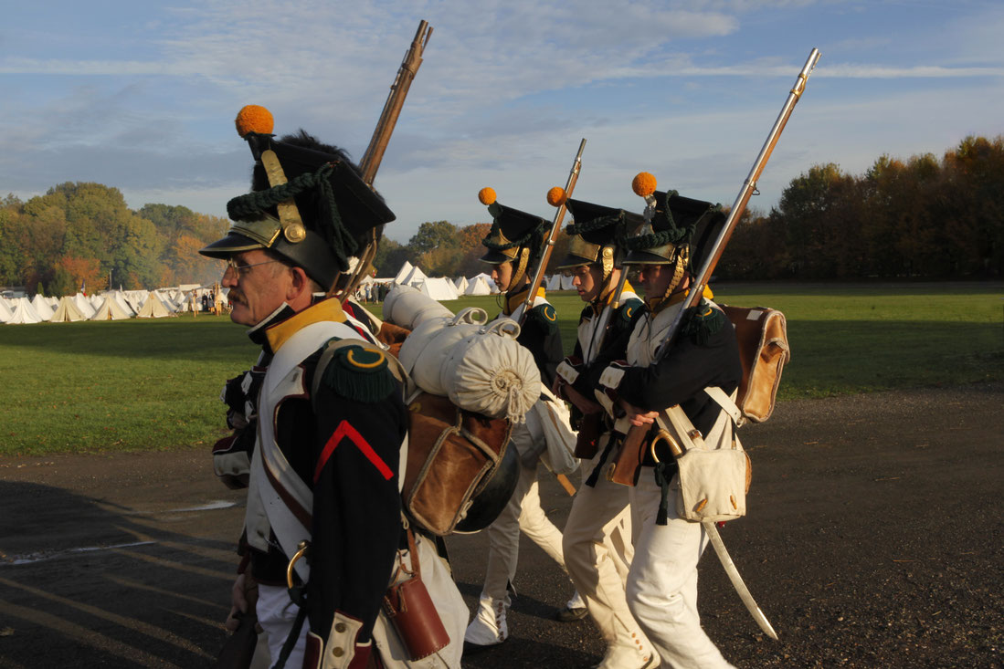 Pułk 4-ty Piechoty Xięstwa Warszawskiego 1813 Infanterist franz, französicher Eichstätter Fotoclub Leipzig 2013 Infanterie Montur Völkerschlacht 1813 