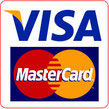 Pay in cash or by card VISA / MASTER CARD