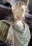 Busto di Settimio Severo, ricostruttore di Bisanzio nel 196 d.C.