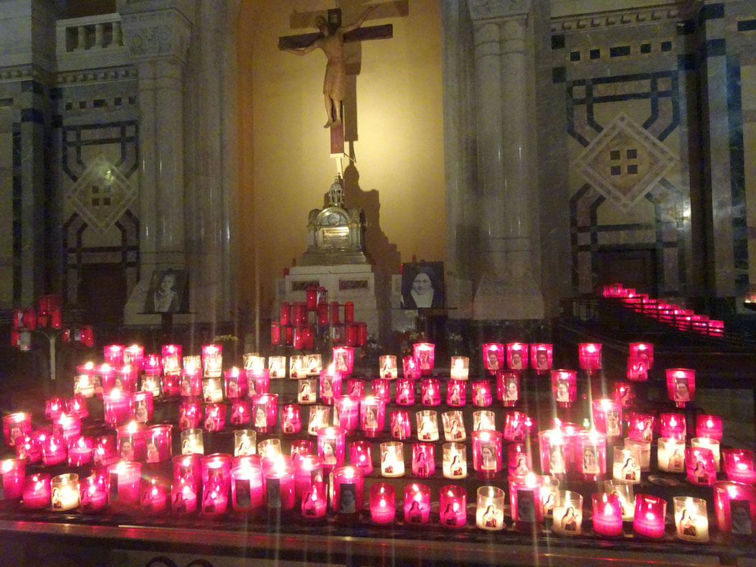 Autel Sainte Thérèse, basilique de Lisieux