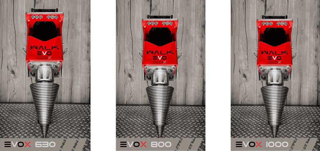 EVO200X Kegelspalter Modelle