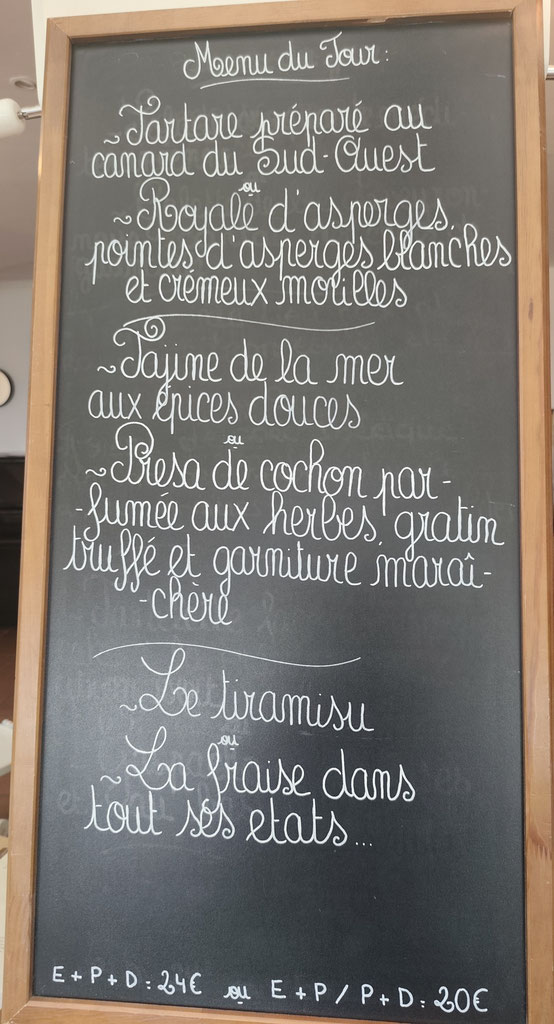 C est juste un exemple de ce que vous pourrez déguster 