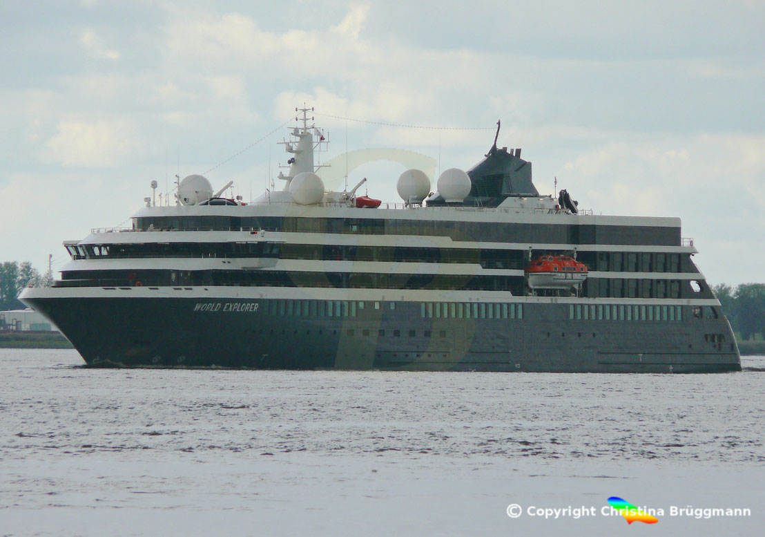 Expeditionskreuzfahrtschiff World Explorer von Mystic Cruises