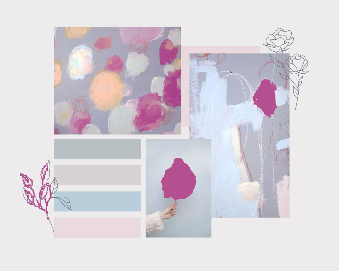 moodboard - rosa