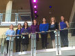 NCNED members in blue and purple