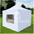 Telo con finestra gazebo apribile