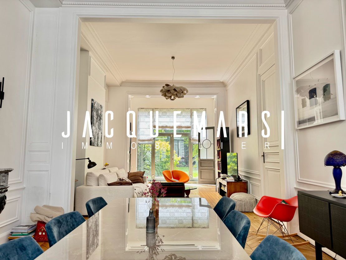 Lille Centre - Magnifique maison de 335 m2 - jardin, garage et studio indépendant - 1.500.000 €