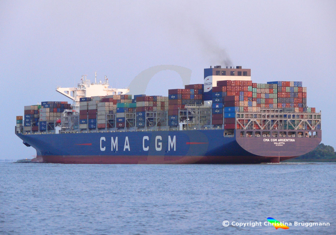 Containerschiff CMA CGM ARGENTINA