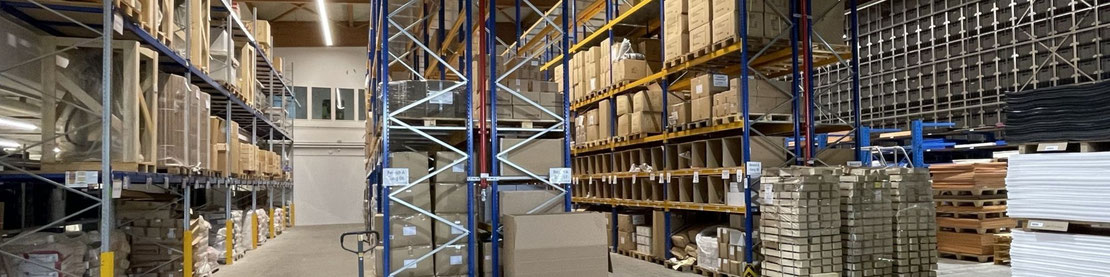Lagerlogistik Beratung München: Hochregallager (Foto aus SCHOBER-Projektarbeit)