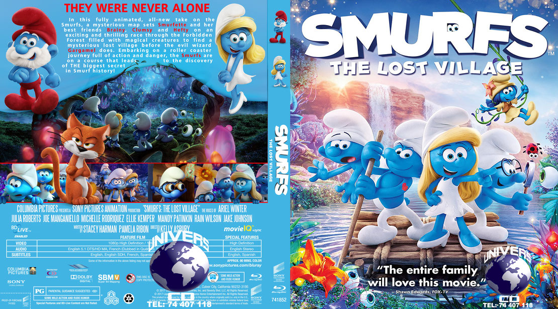 H4009-Smurfs The Lost Village.HD-By Univers CD