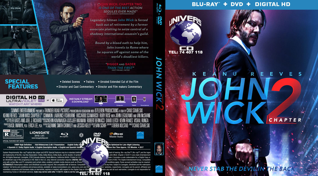 H3977-John Wick 2.HD-By Univers CD