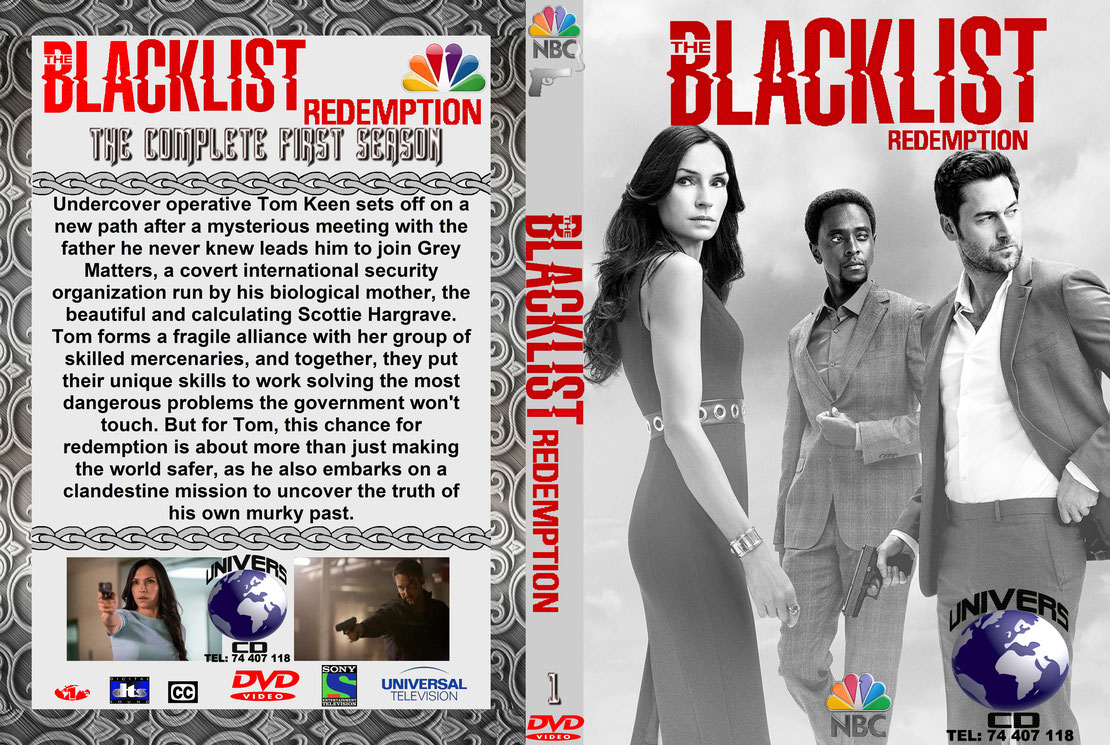 The Blacklist Redemption Saison 1-By Univers CD