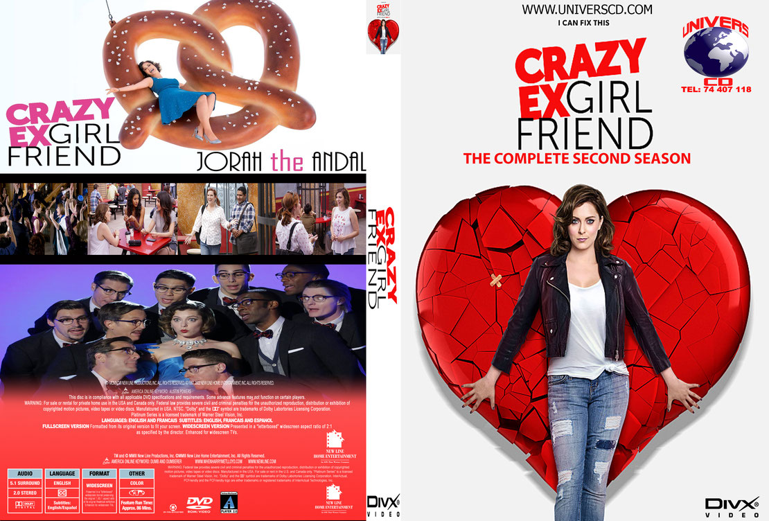 Crazy Ex-Girlfriend Saison 2-By Univers CD