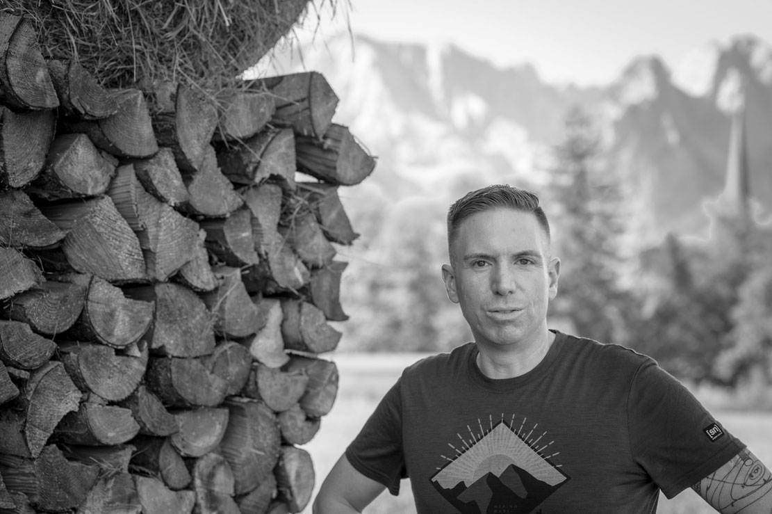 Timo beim Fotoshooting "Gesichter des Lebens"