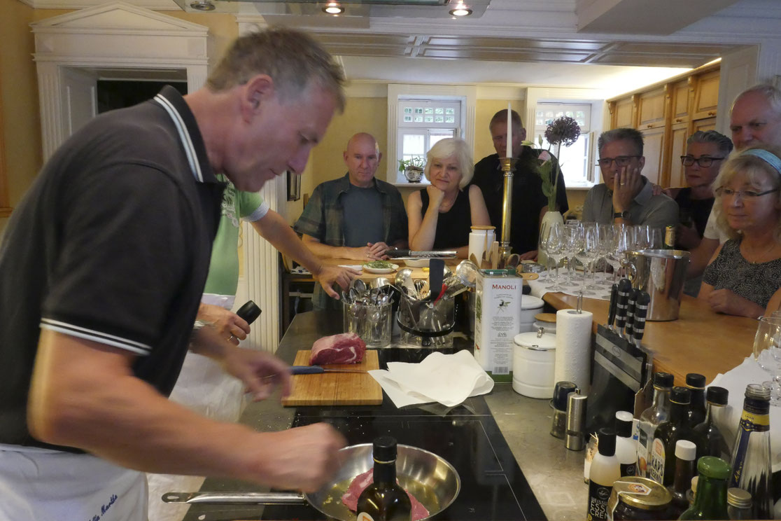 Kochkurs mit Übernachtung, Wochenendkochkurs - Villa Martha am Küchensee