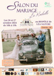 Salon du mariage au bio pôle de Léa nature à la Rochelle - 26 et 27 Octobre 2024