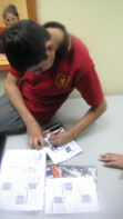 Alumno realiza actividades en el AHCSB. 