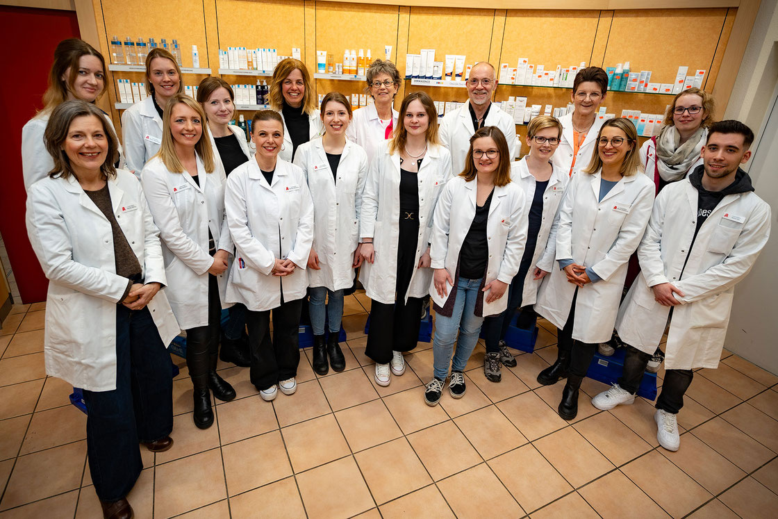 Das Team der Cronen Apotheke Coesfeld