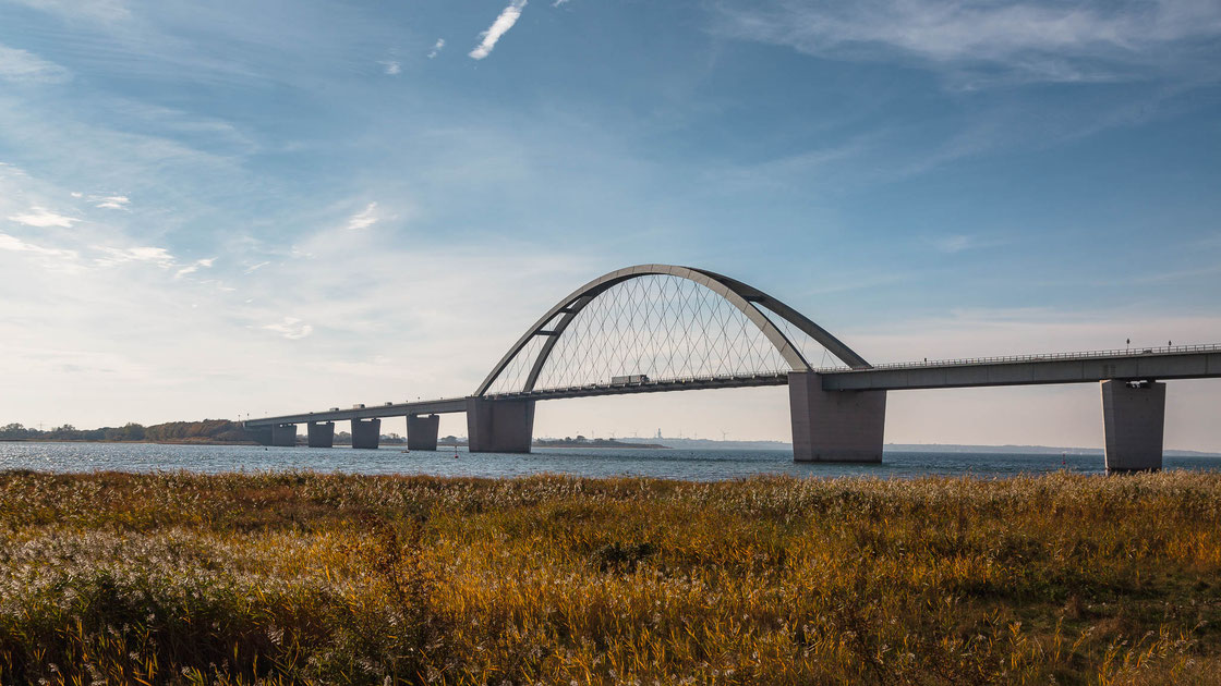 Fehmarnsundbrücke bei Fehmarn an der Ostsee