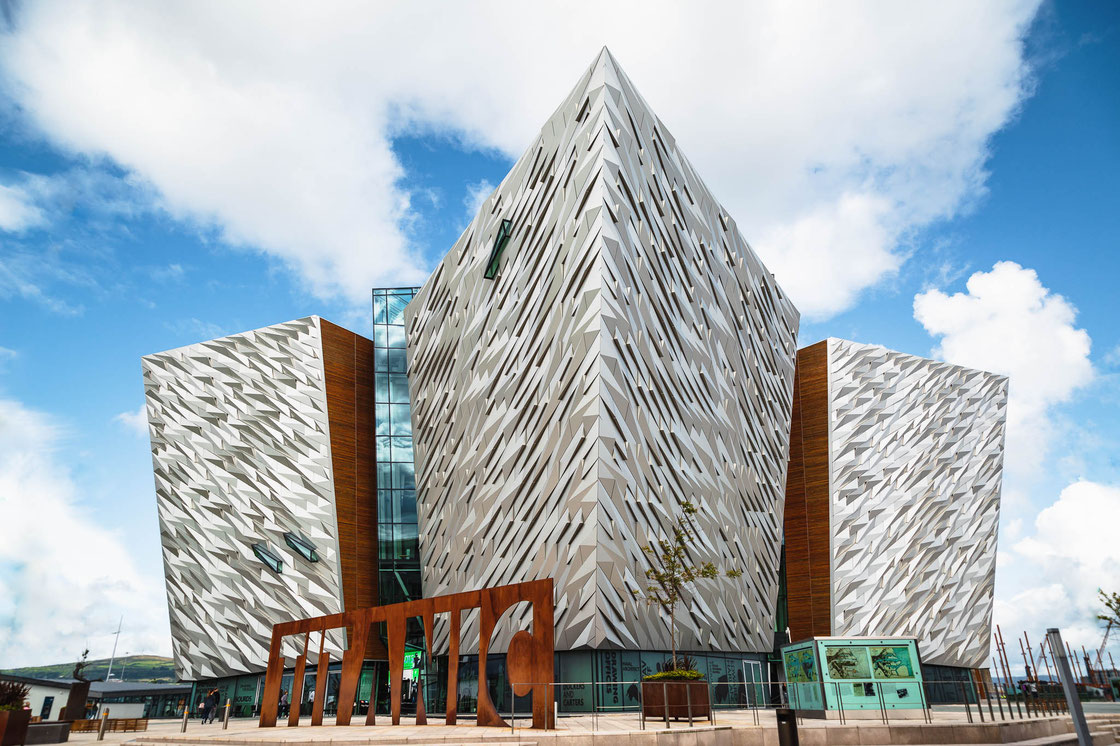 Das Titanic Museum Belfast in Nordirland