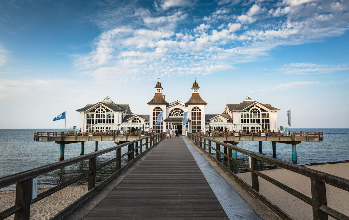 Seebrücke Sellin auf der Insel Rügen