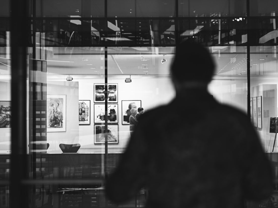 Kay Stübner beim Fotoshooting "Gesichter des Lebens" im Willy Brandt Haus