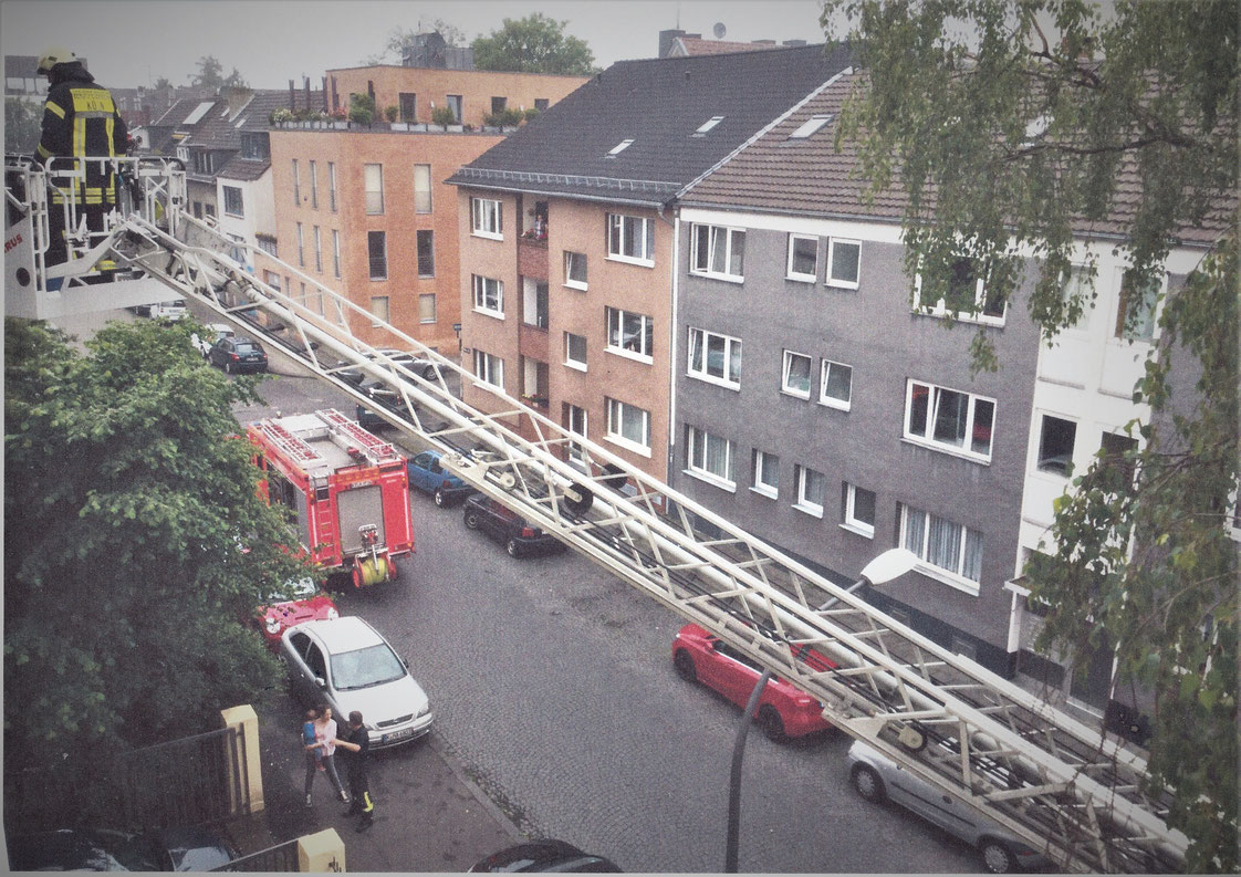der zweite Rettungsweg aus dem Dachgeschoss