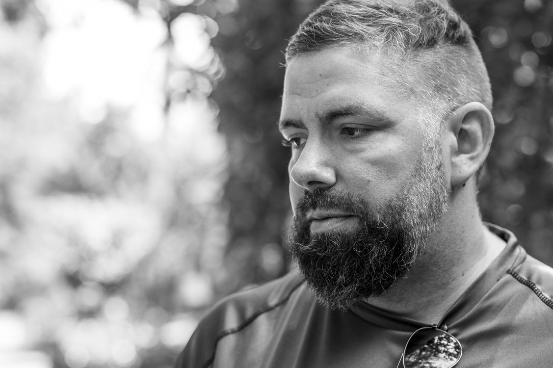 Robert Leik beim Gesichter des Lebens Shooting 