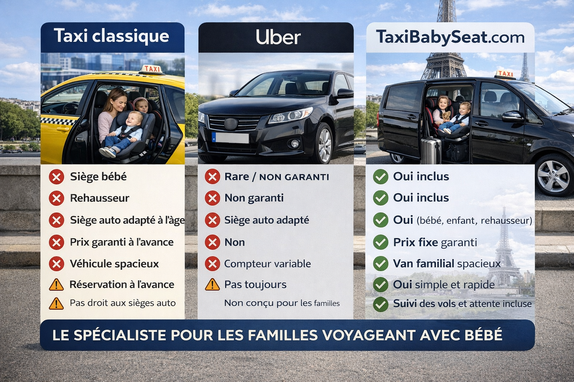 le spécialiste pour les familles voyageant avec bébé