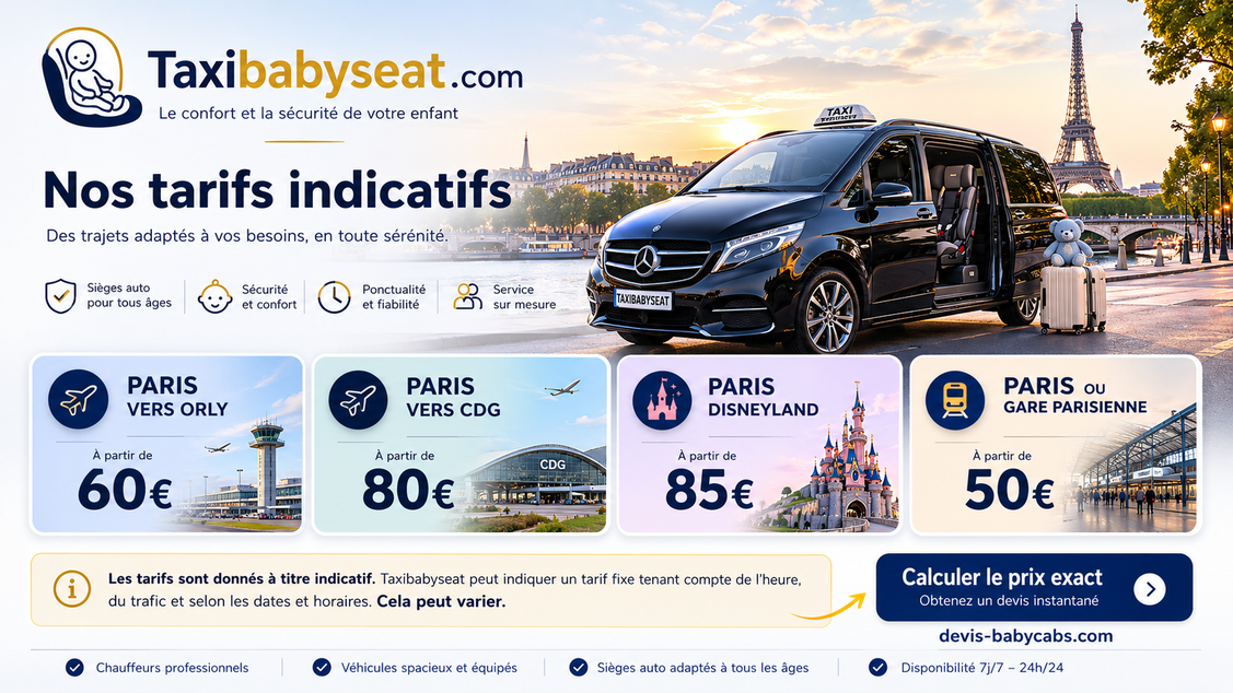 tarif Taxibabyseat