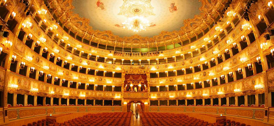 Gran Teatro La Fenice in Venedig Innenansicht