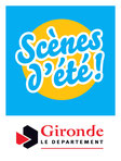 Logo Scènes d'été de la Gironde