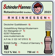 Weinflaschen-Etikett