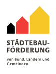 Logo Städtebauförderung von Bund, Ländern und Gemeinden