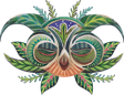cacao mama owl spirit drawing