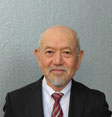 福岡県肢体不自由児協会理事長藤井敏男の写真です。