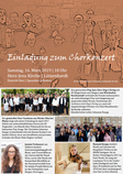 2019 Chorkonzert in Lützenhardt