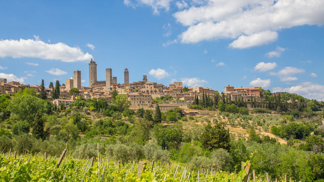 San Gimignano in der Toskana