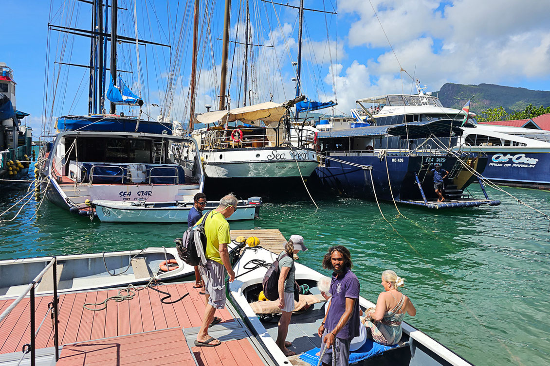 seychellen, kreuzfahrt, silhouettecruises, mahé, schnorcheln, abfahrt,