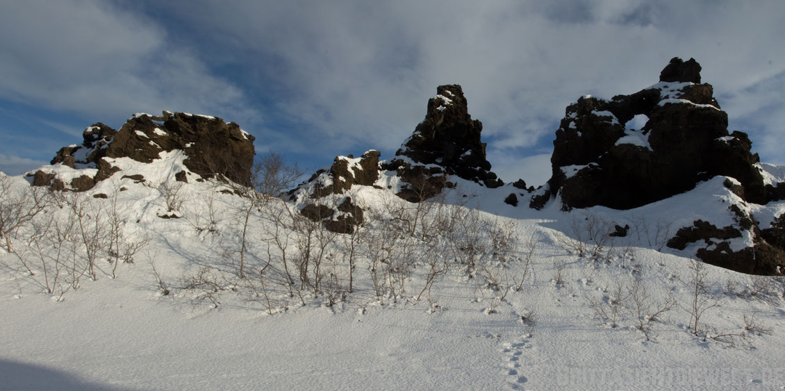 Dimmuborgir,iceland,tipps,car,winter,february,north,myvatn
