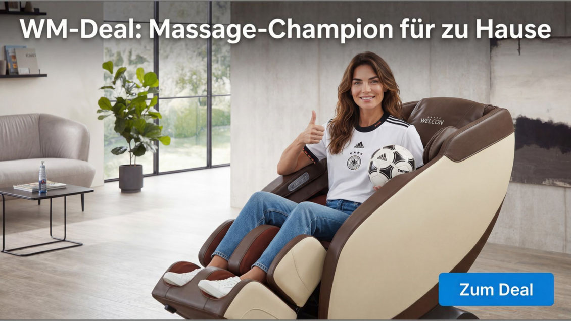 WM Angebot Massagesessel