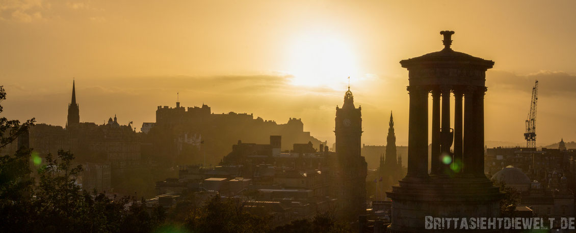 Edinburgh,Carlton,hill,Sundown,schottland,herbst,oktober,tipps,sehenswürdigkeiten,Panorama,Aussicht,view.