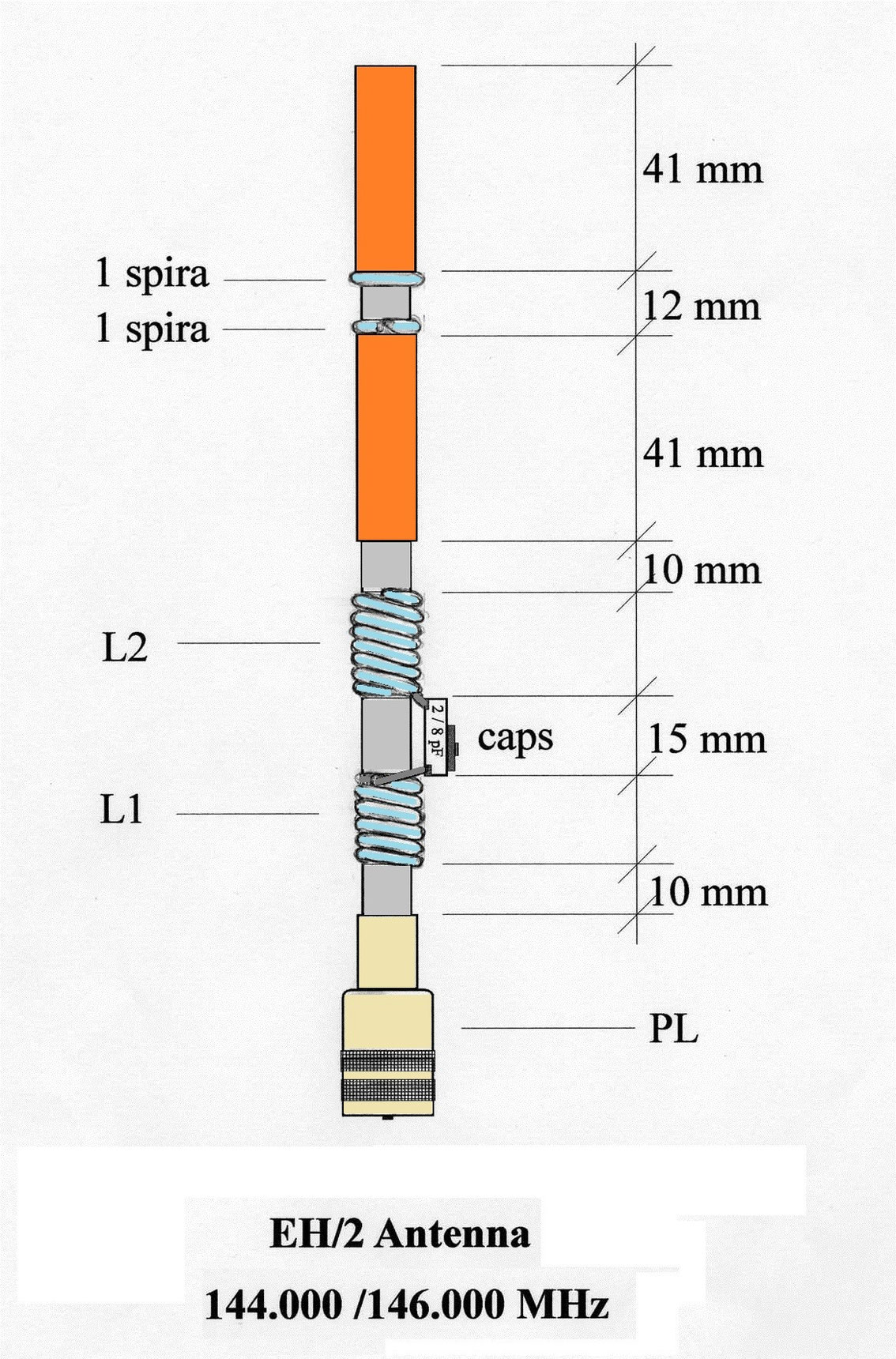 VHF Antenna EH per i 2m Benvenuti su OfficinaHF!