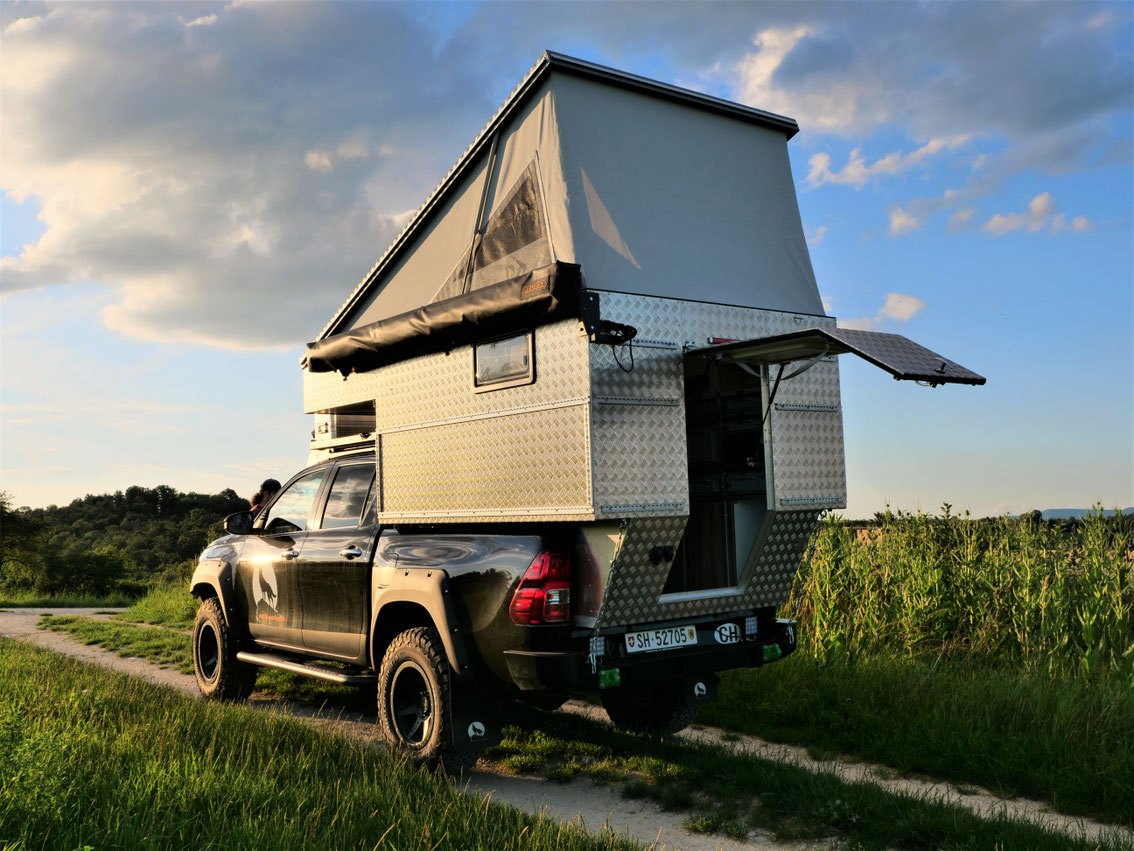 Toyota Hilux Arctic Trucks AT 33 35 expedition overland truck Revo N80 2017 2018 #ProjektBlackwolf wolf78 offroad Pick up camper Vanlife Wohnkabine AFN bumper alu-cab canopy overlandbound Hiluxnation Rival 4x4 bfgoodrich t/a ko2 James Baroud Discovery