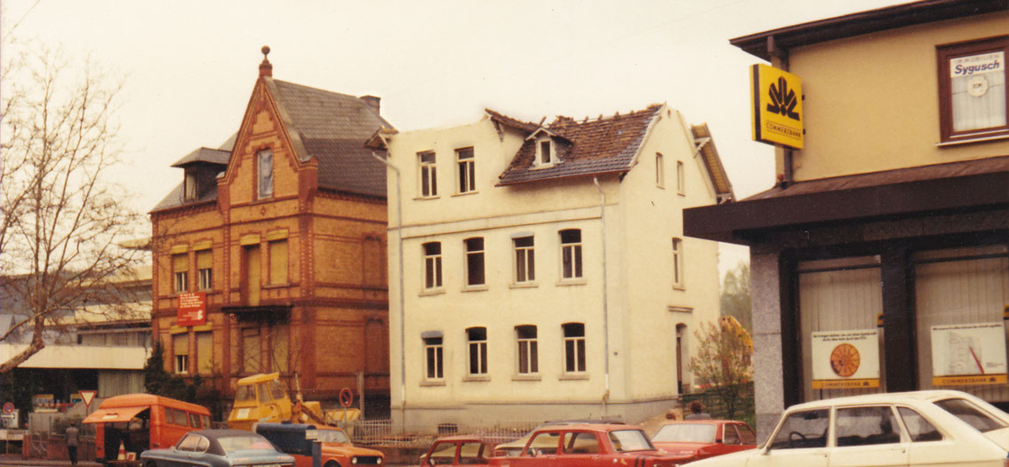 Abriss Haus Tappe Ende der 60er Jahre