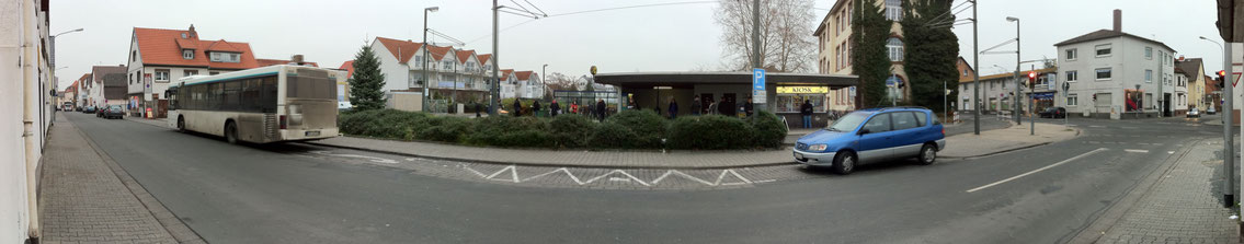 Haltestelle Platz Bar-le-Duc vor dem Umbau