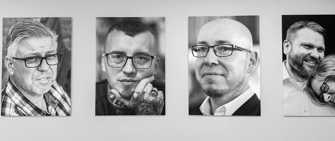 Gesichter des Lebens Fotoausstellung im Ausbildungszentrum des Cyber- und Informationsraum der Bundeswehr