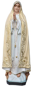 Our Lady of Fatima statue cm. 87