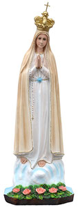 Our Lady of Fatima statue cm. 65