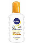 Nivea Sun Kids Pure & Sensitive Sonnenspray LSF 50+, 1er Pack (1 x 200 ml)